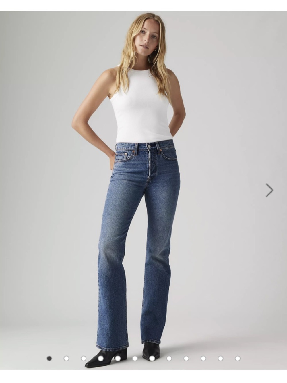 Levi’s wedgie bootcut jeans